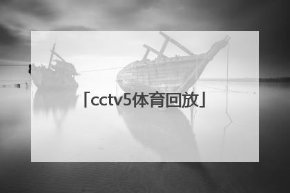 「cctv5体育回放」CCTV5回放