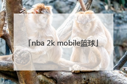 「nba 2k mobile篮球」NBA 2K Mobile篮球