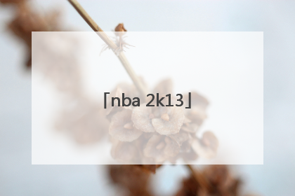 「nba 2k13」nba2k13键位设置翻译